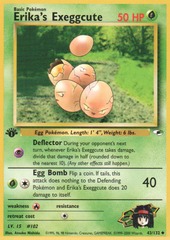 Erika's Exeggcute - 43/132 - Uncommon - 1st Edition